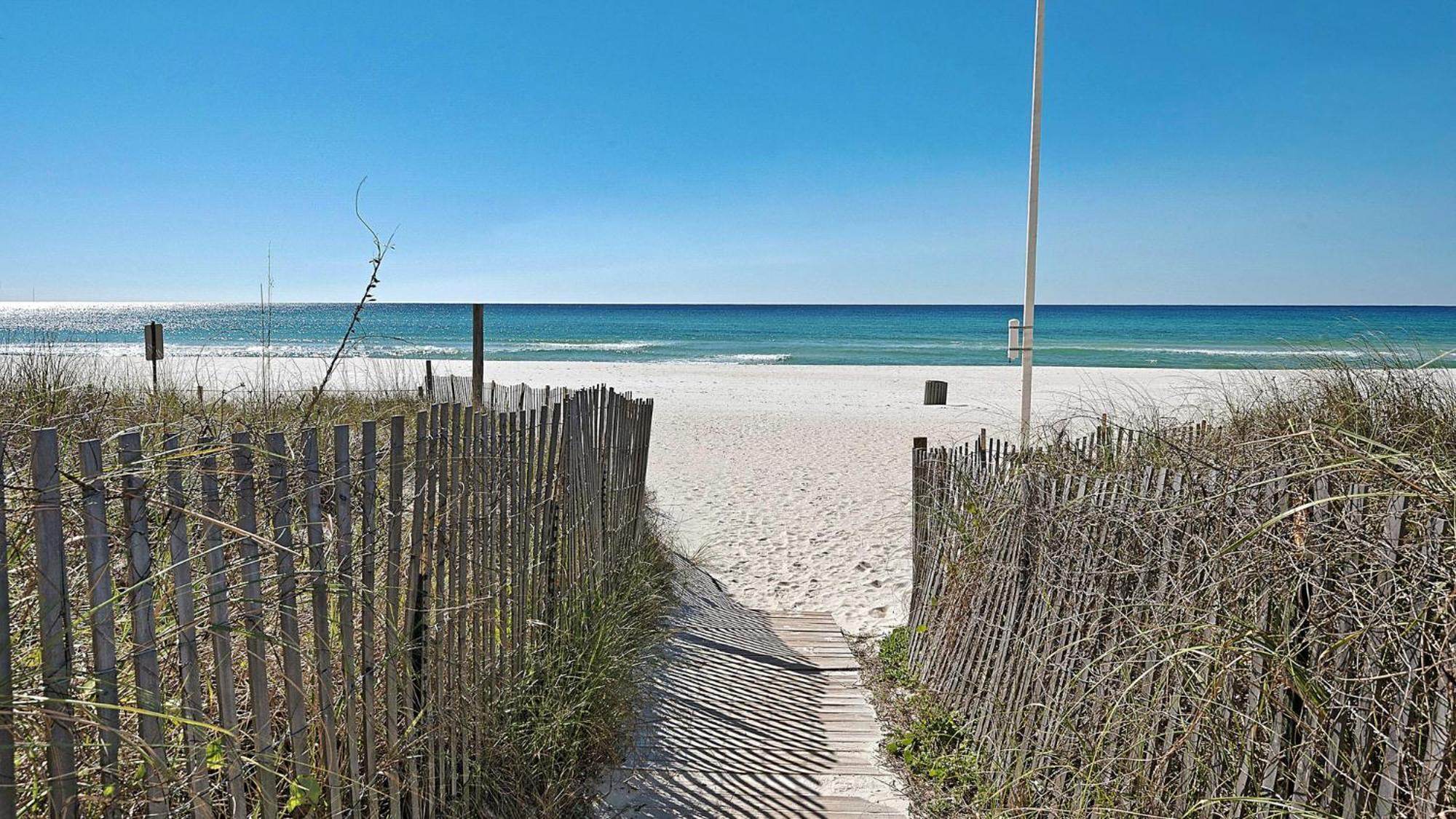 Parking Included-Beachfront 2Bd Ocean Villa! Gorgeous Amenities, Private Complex Panama City Beach Exterior foto