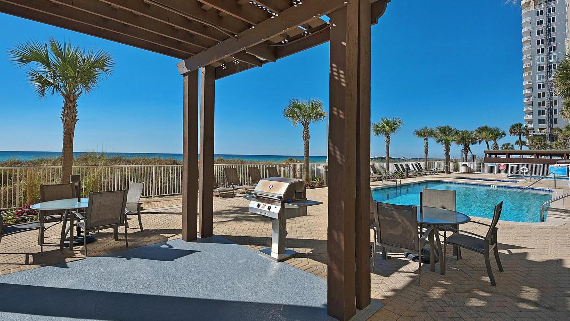 Parking Included-Beachfront 2Bd Ocean Villa! Gorgeous Amenities, Private Complex Panama City Beach Exterior foto