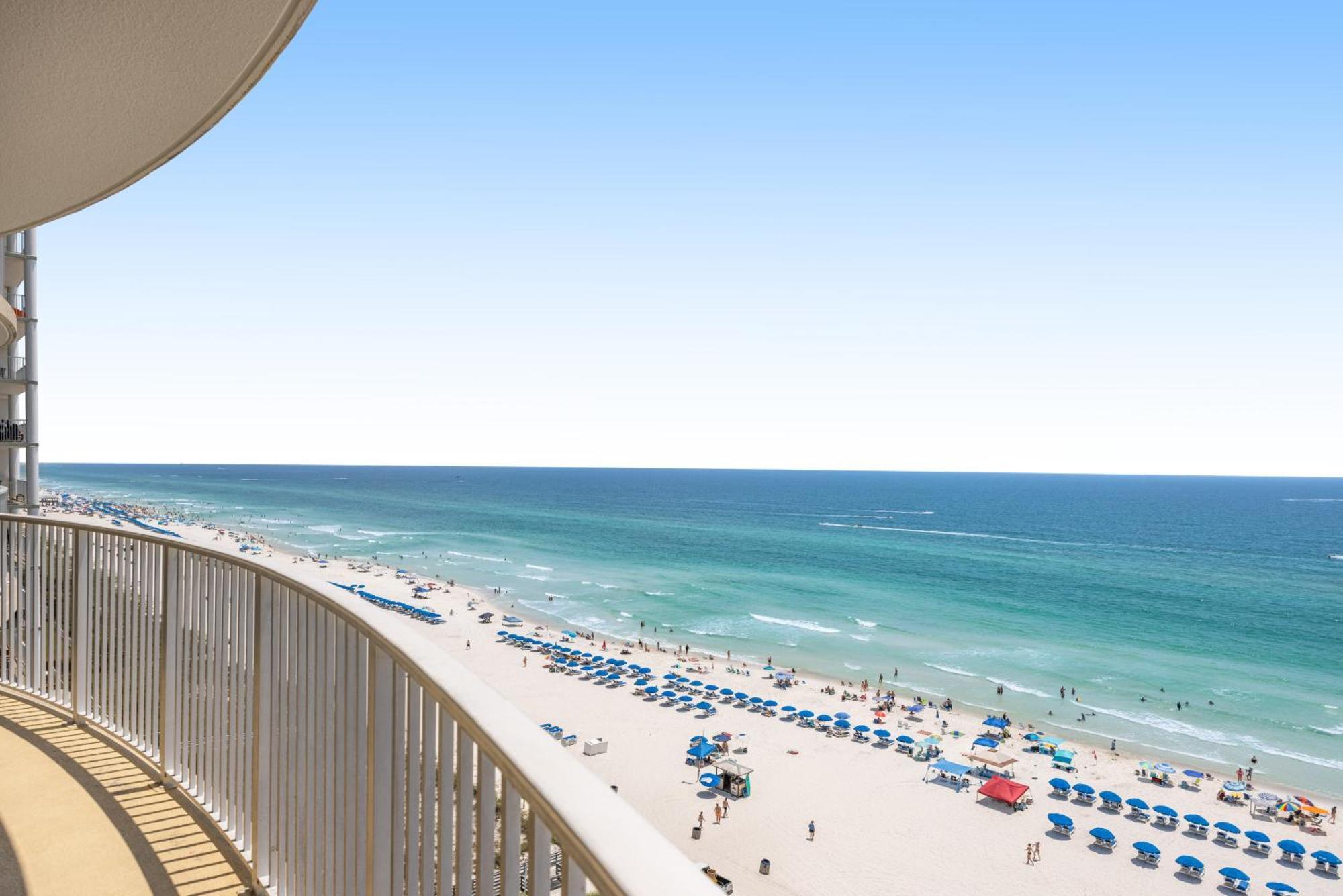 Parking Included-Beachfront 2Bd Ocean Villa! Gorgeous Amenities, Private Complex Panama City Beach Exterior foto
